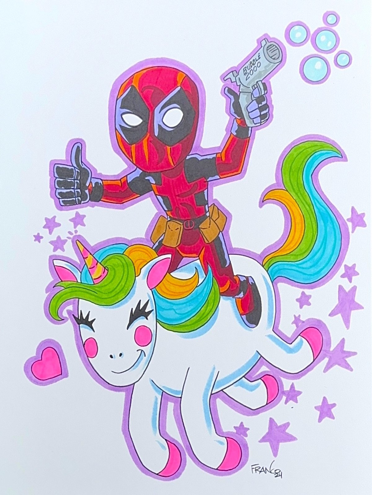 Image of Deadpool Unicorn! 