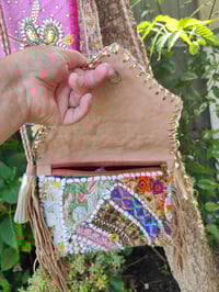 Image 5 of Chilean Bag -Cream fringes and strap