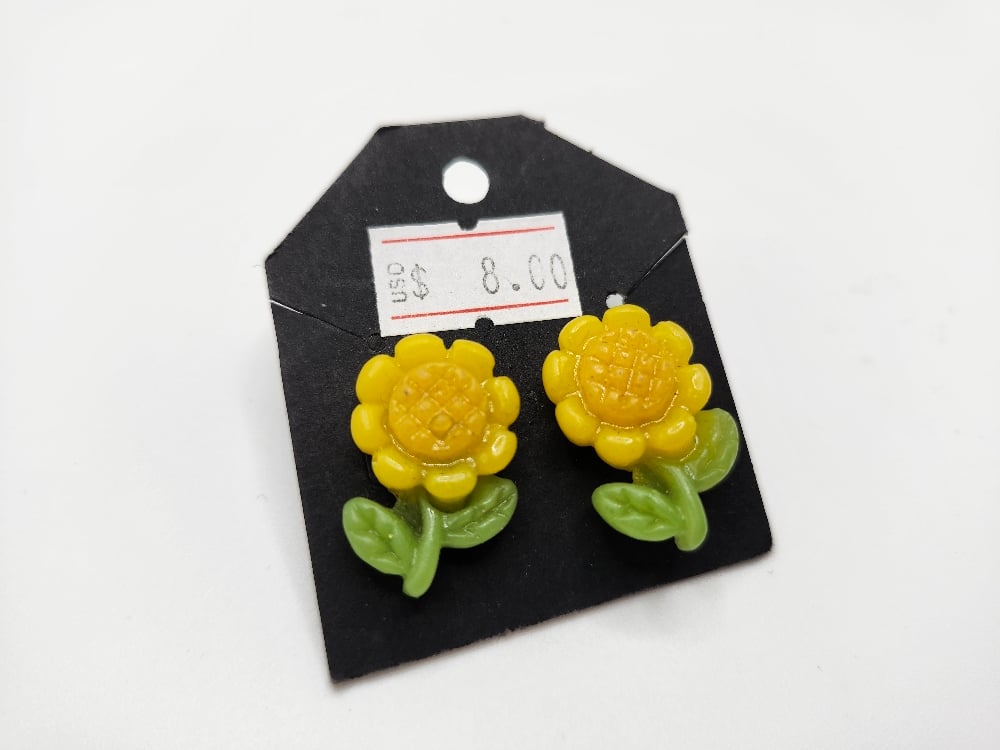 Image of Sunflower Earrings 
