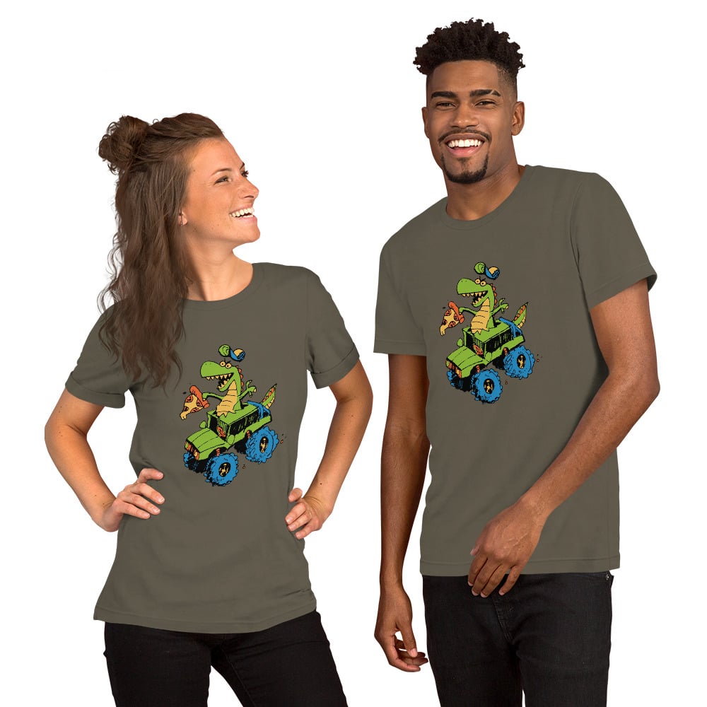 Image of T-Rex Monster Truck Shirt