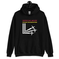 Image 1 of Depeche Mode - Black Celebration Planes Unisex Hoodie