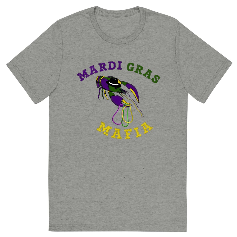 Image of Mardi Gras Mafia “Crawfather” Short sleeve Unisex t-shirt