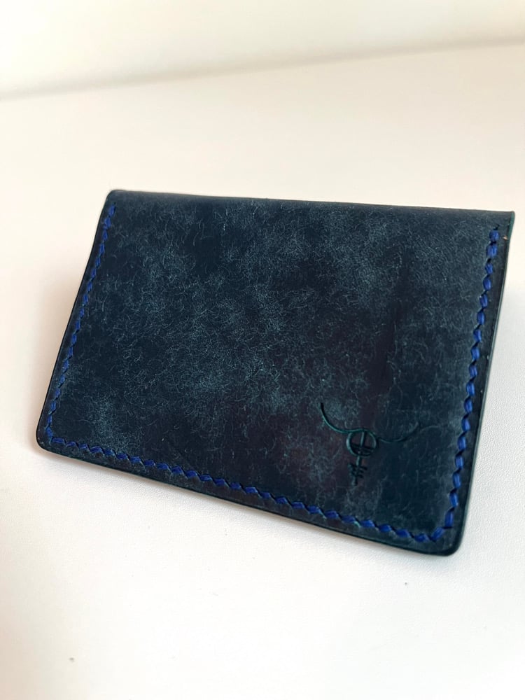 Image of Sapphire Pueblo Slim Bifold Cardholder 
