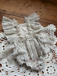 Image 3 of Light Taupe  Newborn Romper