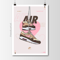 Image 1 of Air Max 1 WMNS "Valentine's Day" Sneaker Poster