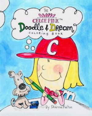 Image of The Chloe Pink Doodle & Dream Coloring Book