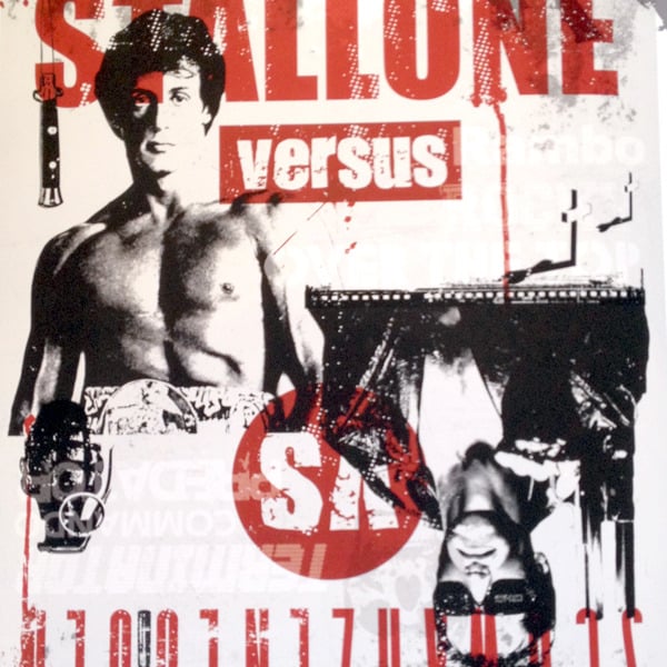 Image of SCHWARZENEGGER Vs STALLONE by Ikon