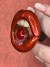 PHONE GRIP - Red Lips With Cordial Cherry