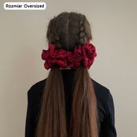 Image 7 of SCRUNCHIE OVERSIZED + STANDARD WINE
