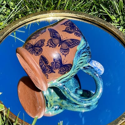 Image of Butterfly & Lapis | Mug