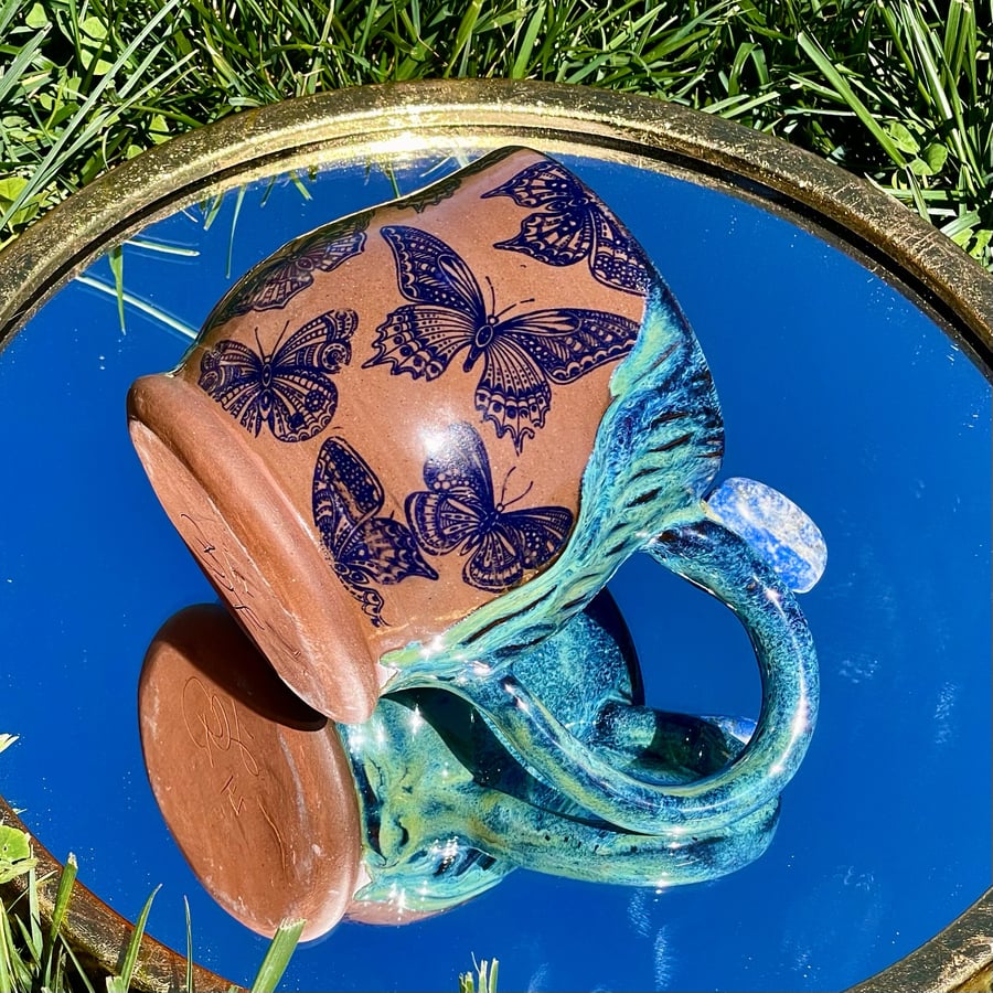 Image of Butterfly & Lapis | Mug