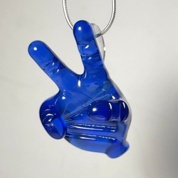 Image of Sonic Blue Peace Sign Mini