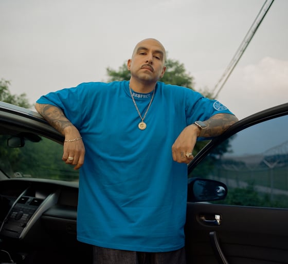 Image of Embroidered Collar T-Shirt