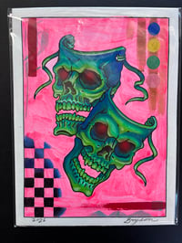 Blue Green Masks