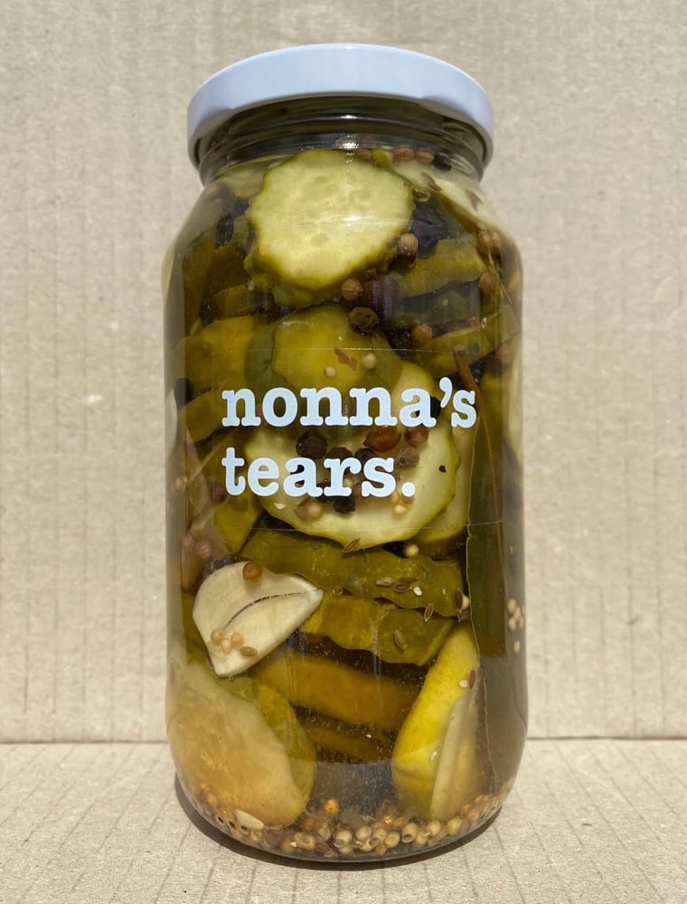 Image of pickles. 500ml