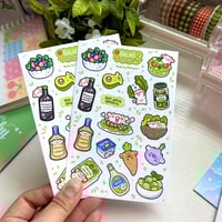 Image 1 of Salad | Matte Sticker Sheet