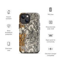 Image 19 of Colorful Trio Botanical Plants Art Nouveau Tough Case for iPhone®