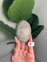 Image 2 of RUBY IN FUCHSITE PALMSTONES -INDIA- CHOOSE YOUR OWN