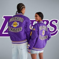 Image 1 of Basketball Team Bomber Jacket