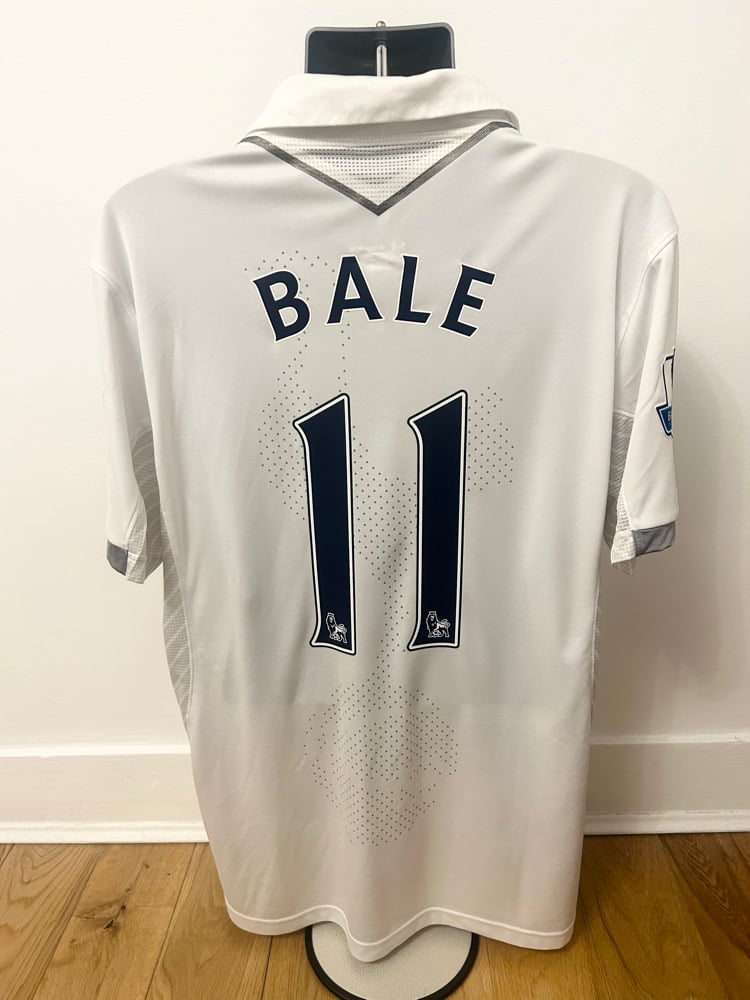 Image of Tottenham Hotspur “BALE 11” 2012/13 Home Shirt + PL patches (XXL)