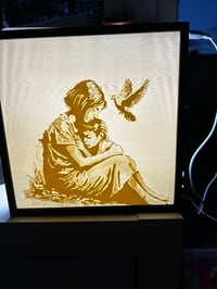 Image 3 of "Guardian" By Mas Vandal, Printed By UrbanLayers. Limited Edition run of 3 with COA