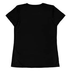Image of C.H.U.B.B. GANG Women's Athletic T-Shirt (Jet Black)