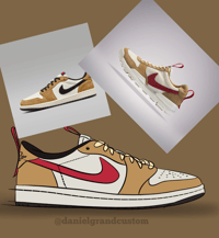Mars Yard AJ1 Low treatment