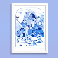 Image 3 of Maiden riso print 