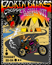 Pokin Bears Chopper Chillout 2025 Poster