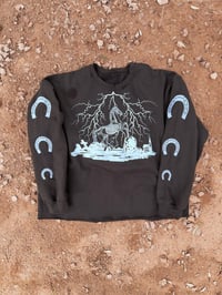 Image 1 of Horses Don’t Stop Crewneck