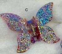 Image 5 of *LIMITED EDITION* Bling Butterfly Claw Clip