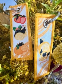 Image 1 of summer crows embroidered charm