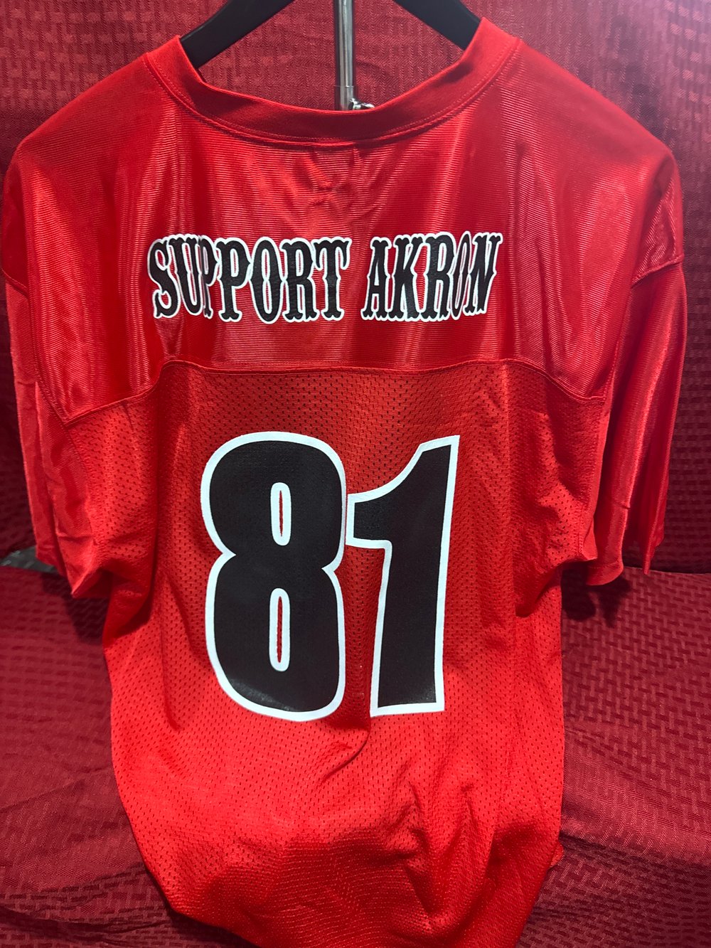 Red Support 81 Jersey