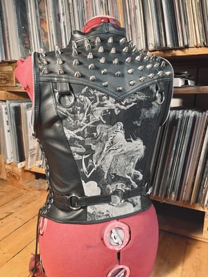 Image of SALE vest with lacings and death patch