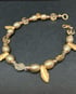 German Vermeil Citrine & Pearl Bracelet Image 2