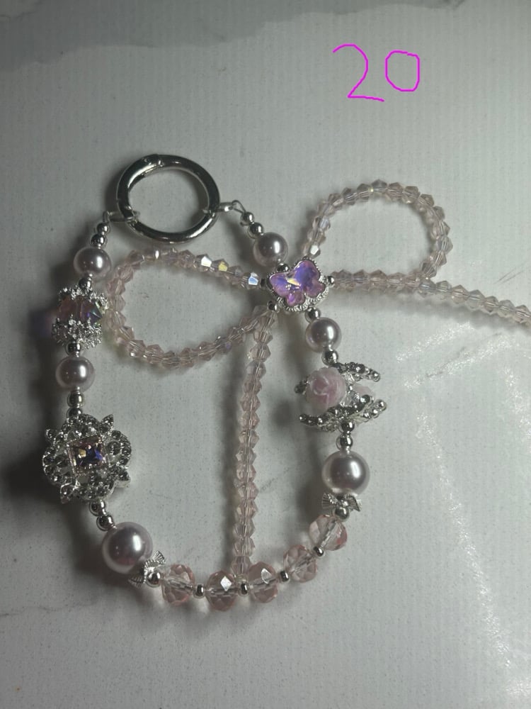 Image of bling phone charms 