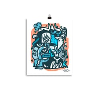 Image 1 of PRINT: GICLEE - "KIND OF BLUE"