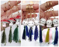 Image 1 of Porcelain Bag Charm/Keyring