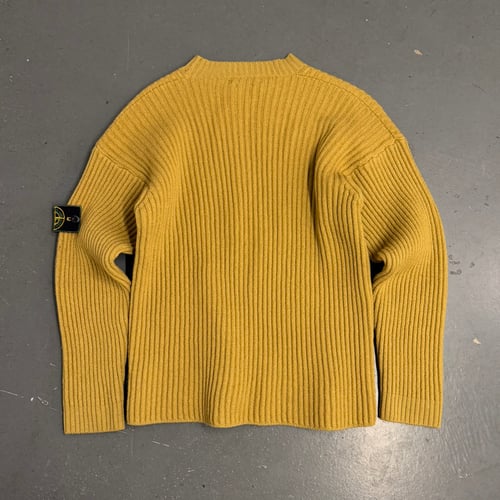 Image of AW 1997 Stone Island Knitted Wool Sweatshirt, size small