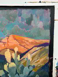Image 4 of In Moments Of Waiting - 34x45" Acrylic On unstretched canvas