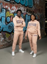 Image 3 of Yezikan Peach Fuzz Grande Arch Logo Hoodie Sweatsuit