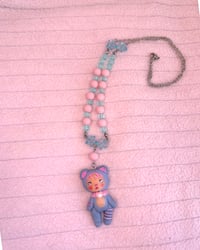 Image 1 of macaron necklace - lavender