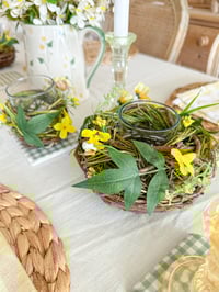 Image 1 of SALE! Spring Nest Candle Holders ( Set or Singles )