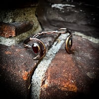 Image 3 of Copper and Gemstone Cuffs