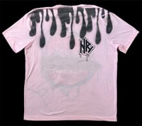 Image 2 of “BITE THE BULLET” CUSTOM PAINTED T-SHIRT XL