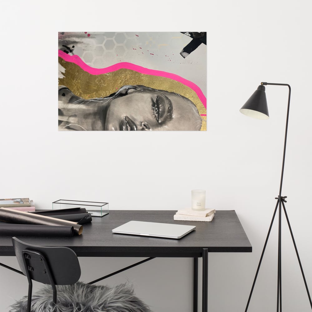 Image of Love & Hate Crop Poster Print