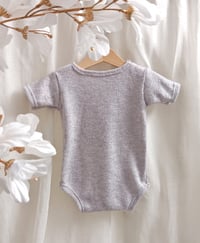 Image 3 of Boys bodysuit Patrick | grey | 12 months