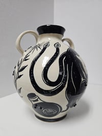 Image 5 of Vase 12 - Adventure awaits! Beholder & displacer beast