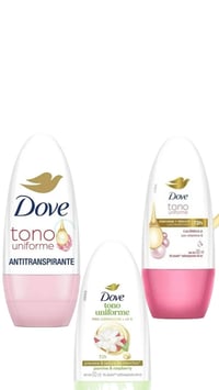Image 1 of 2 Dove dermo clarifying roll on antiperspirant for women 50 ml