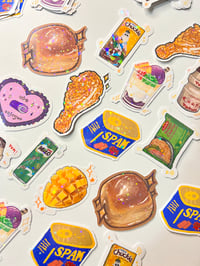 Image 1 of Filipino food stickers